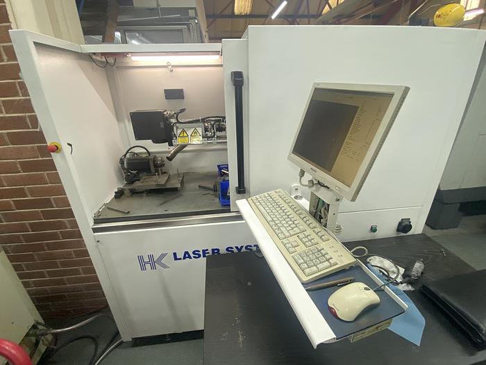 Used 2004 HK Technologies Nd Yag Laser Marker