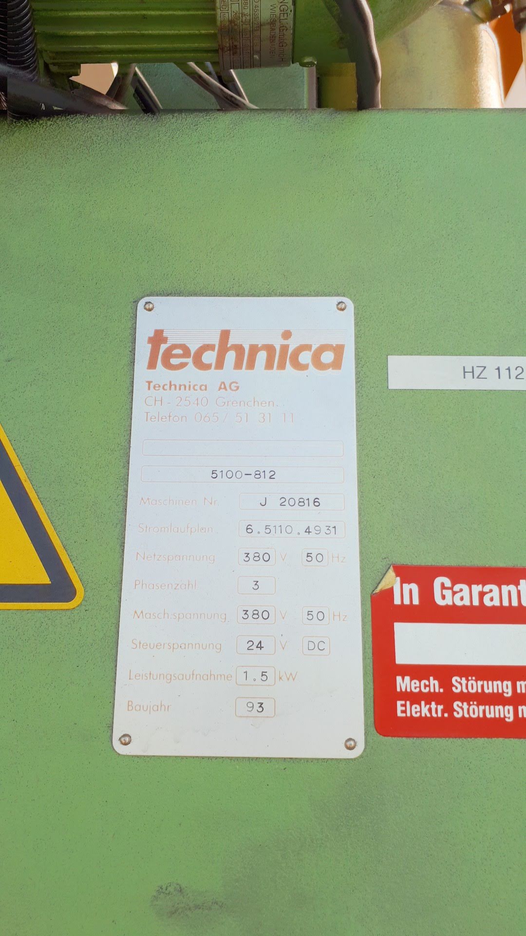 Used 1994 TECHNICA ZSM 5100 (msre)