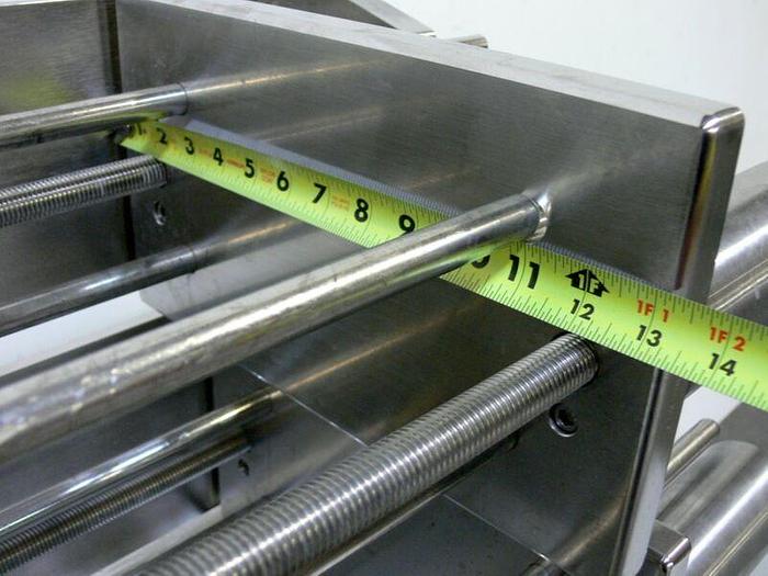 Used Pall Filtron 316L Stainless Steel Hydraulic Cassette Filter Module 13" x 7.5"