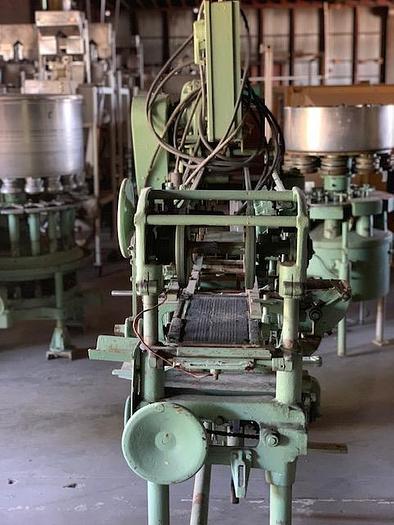 Used Standard -Knapp Roll- Through Can Labeler HOR-1