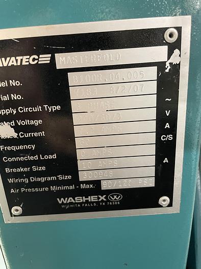 Used Lavatec sheet folder