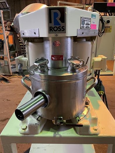 Used 2 GALLON ROSS VERSAMIX - TRIPLE SHAFT - S/S - VACUUM - JACKETED