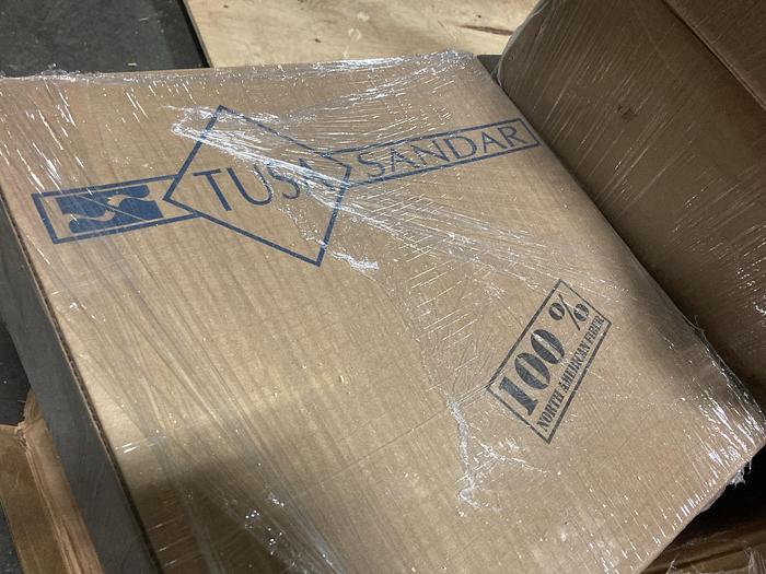 Used (2) SKIDS OF TUSA SANDAR TURN UP MATERIAL