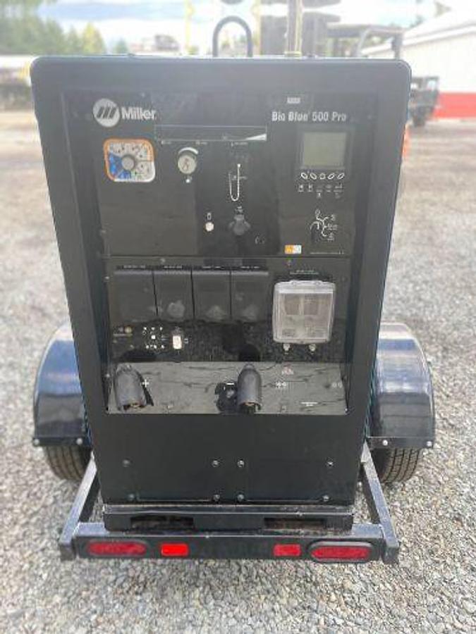 Used 2022 Miller Big Blue 500 Pro Towable Generator