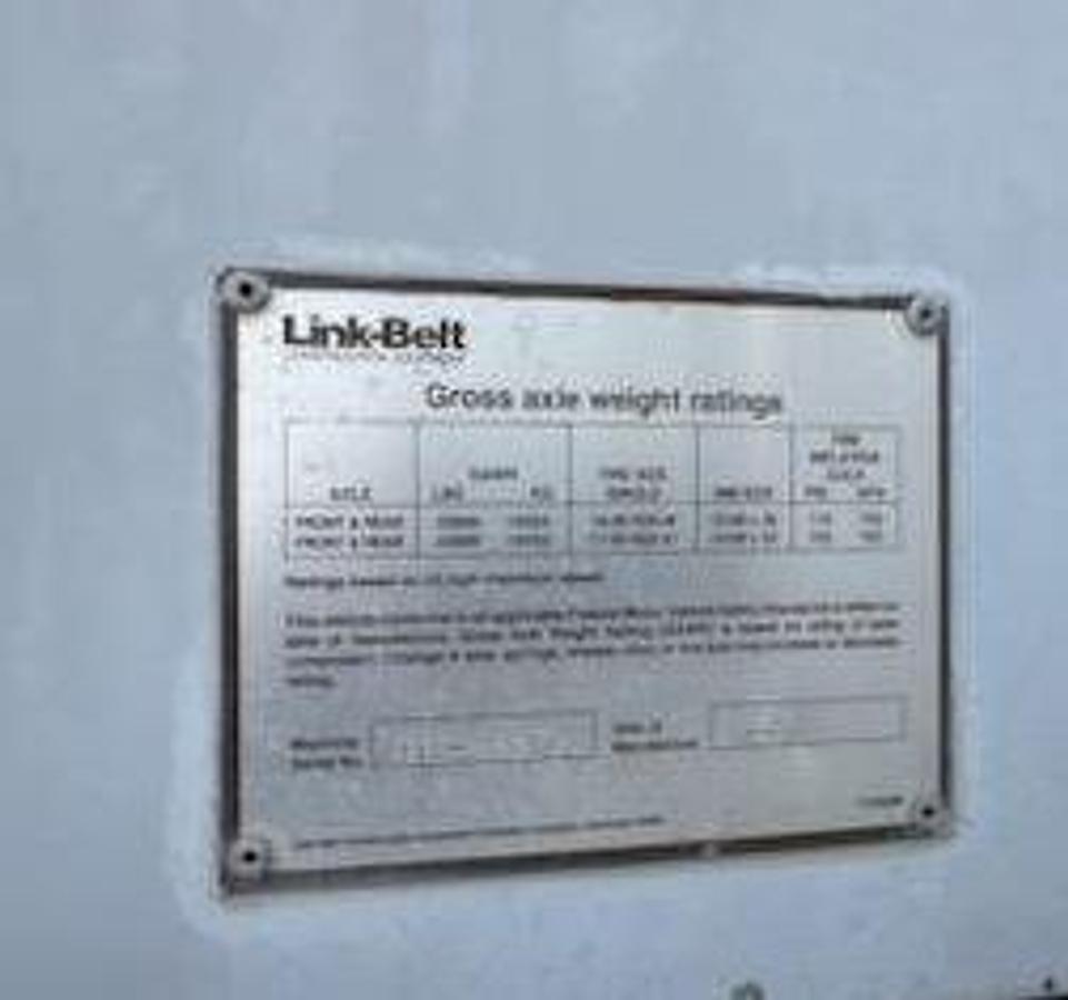 Used 1994 LINK-BELT ATC-822 CRANE