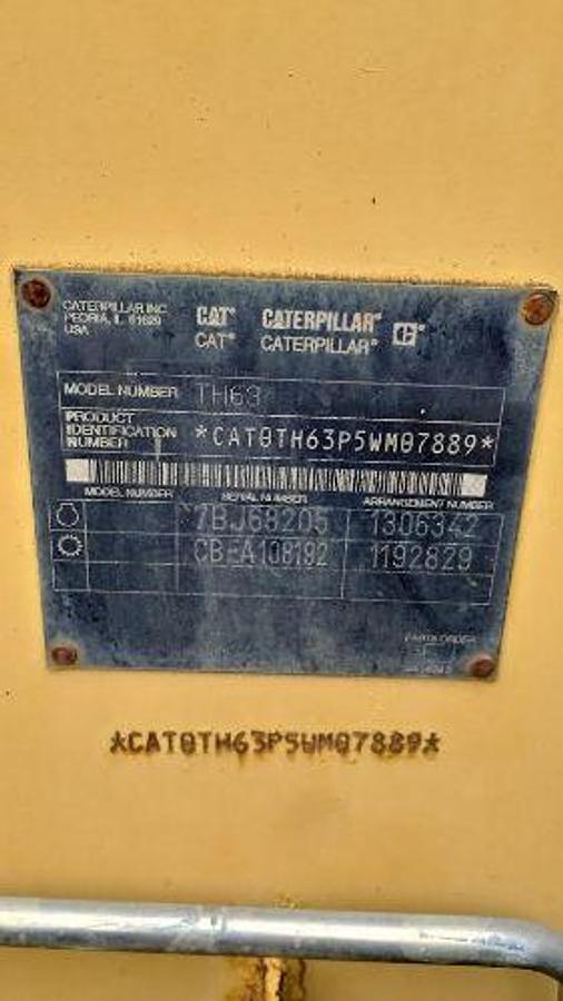 Used 2002 CATERPILLAR TH63