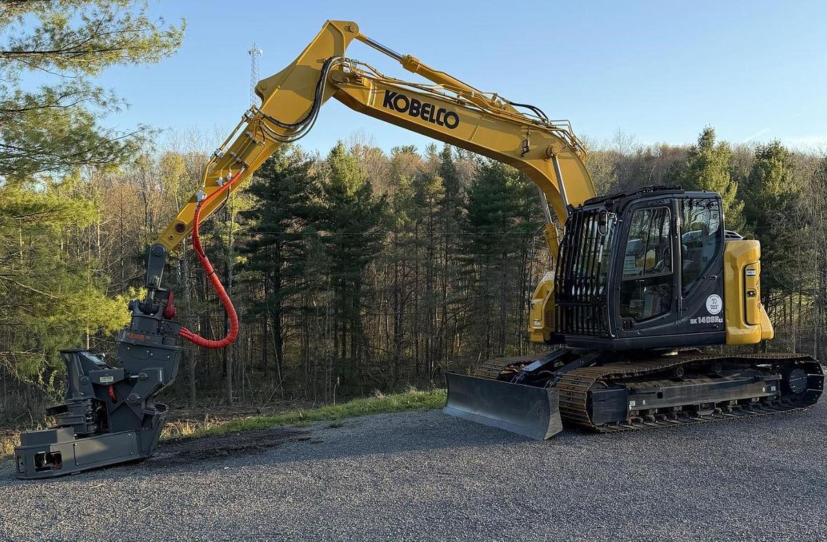 Used 2025 Kobelco SK140SR LC-7 w/ New Ryan’s Dangle Head
