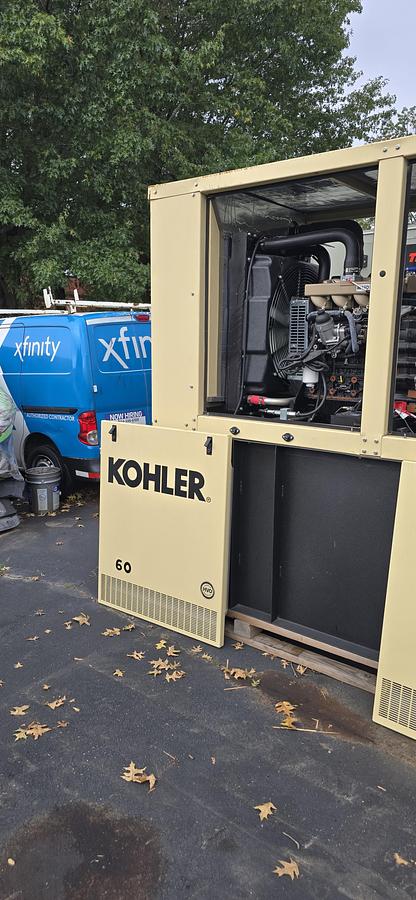 Used 2025 Kohler 60REOZK 60kW Diesel Generator