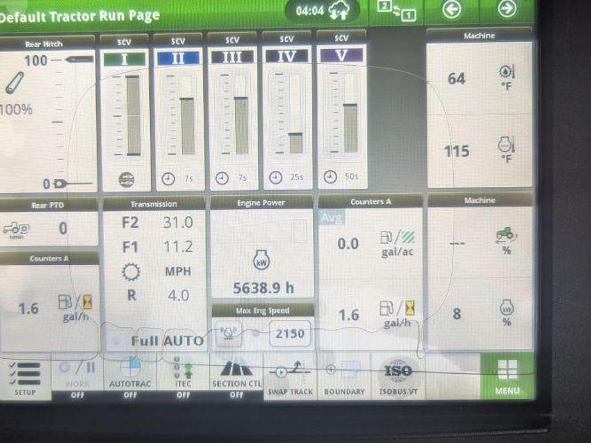 Used 2014 JOHN DEERE 8370R