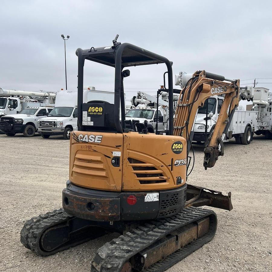 Used 2020 Case CX33C Mini Hydraulic Excavator