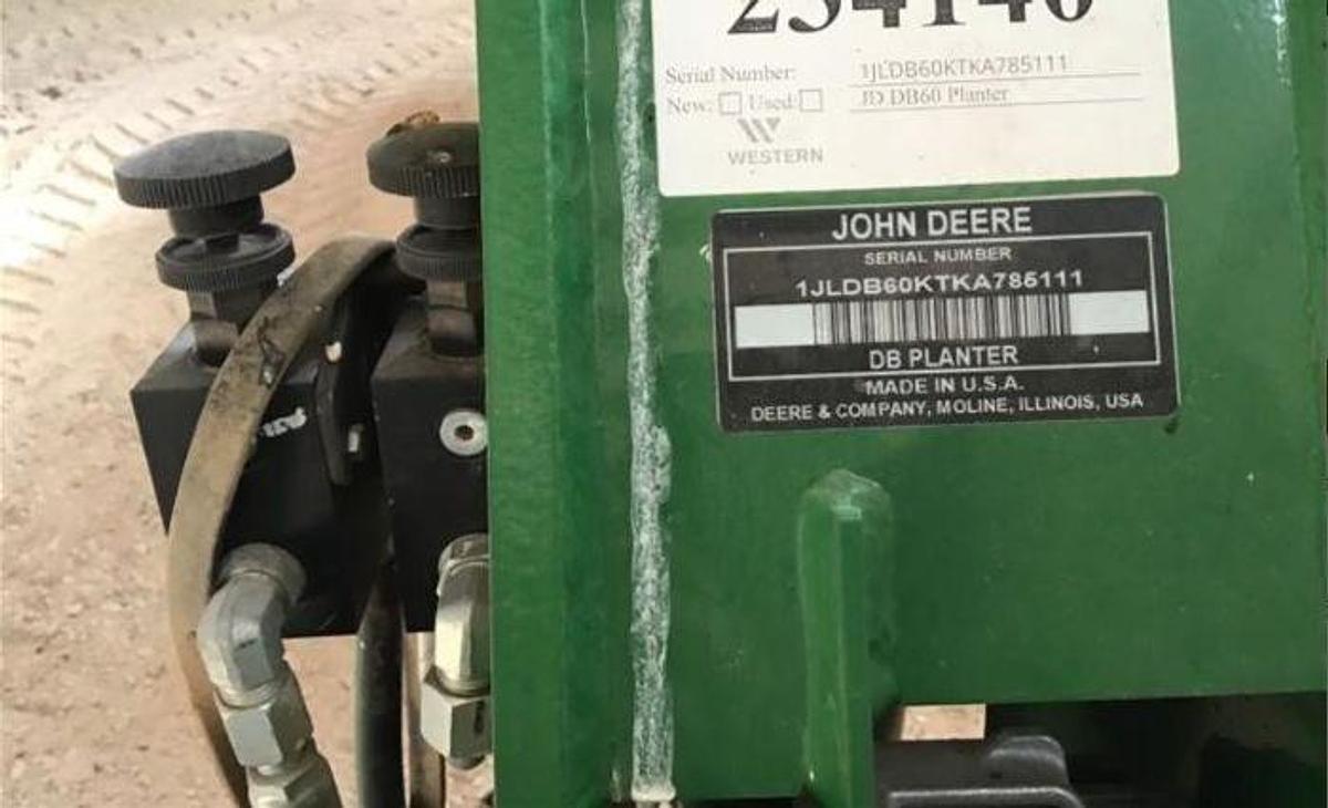 Used 2020 JOHN DEERE DB60