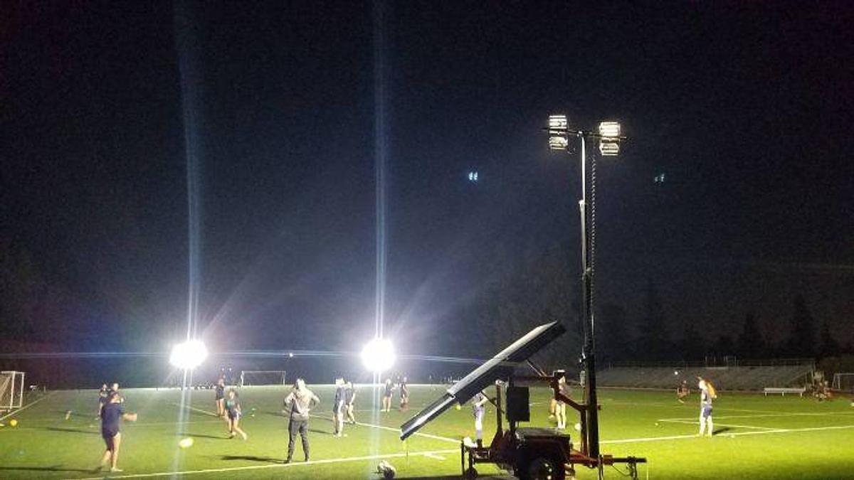 Used 2019 National Signal Solar Light Tower Trailer