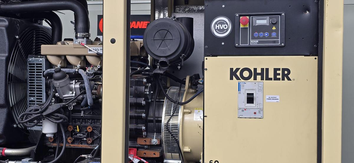 Used 2025 Kohler 60REOZK 60kW Diesel Generator