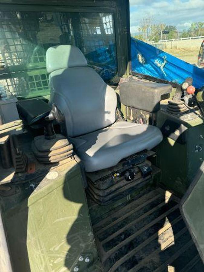 Used 2022 Bron Y3 V100 Plow attached to a 2009 John Deere 850JR Dozer