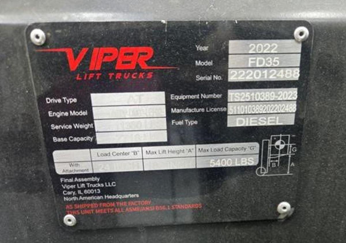 Used 2021 VIPER FD35