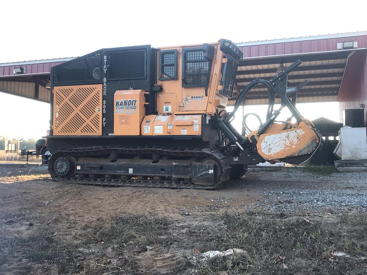 Used 2014 Bandit 4000T Stump Grinder