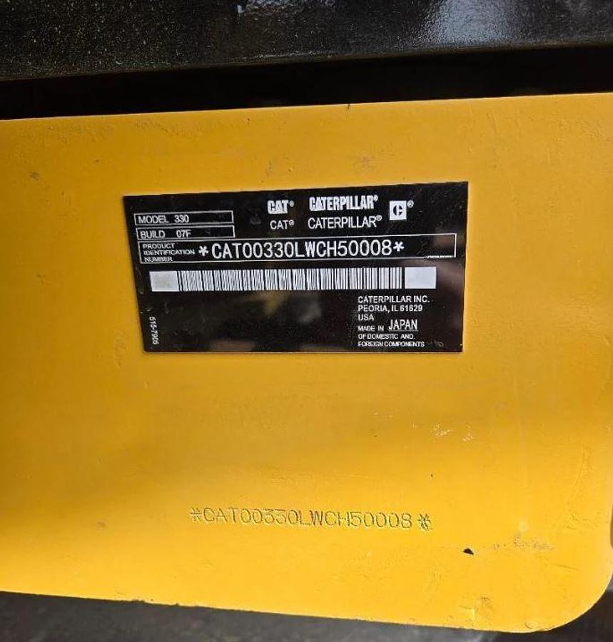Used 2021 Caterpillar 330