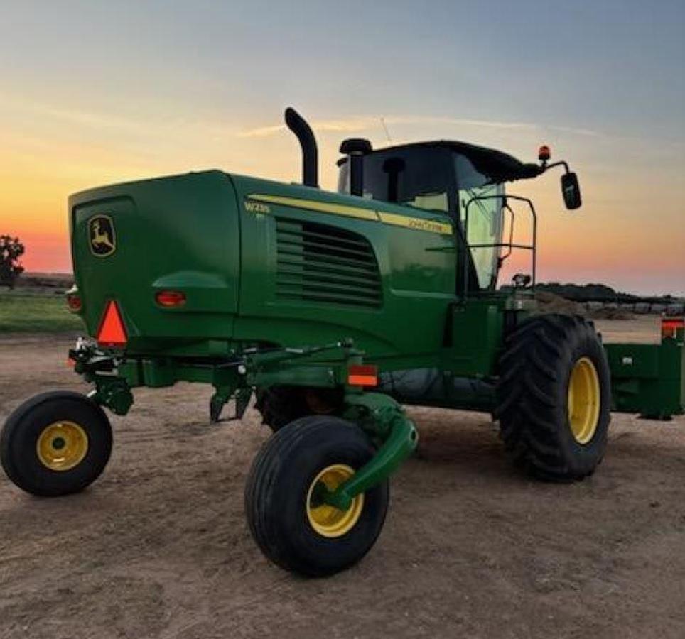 Used 2018 John Deere W235R Windrower