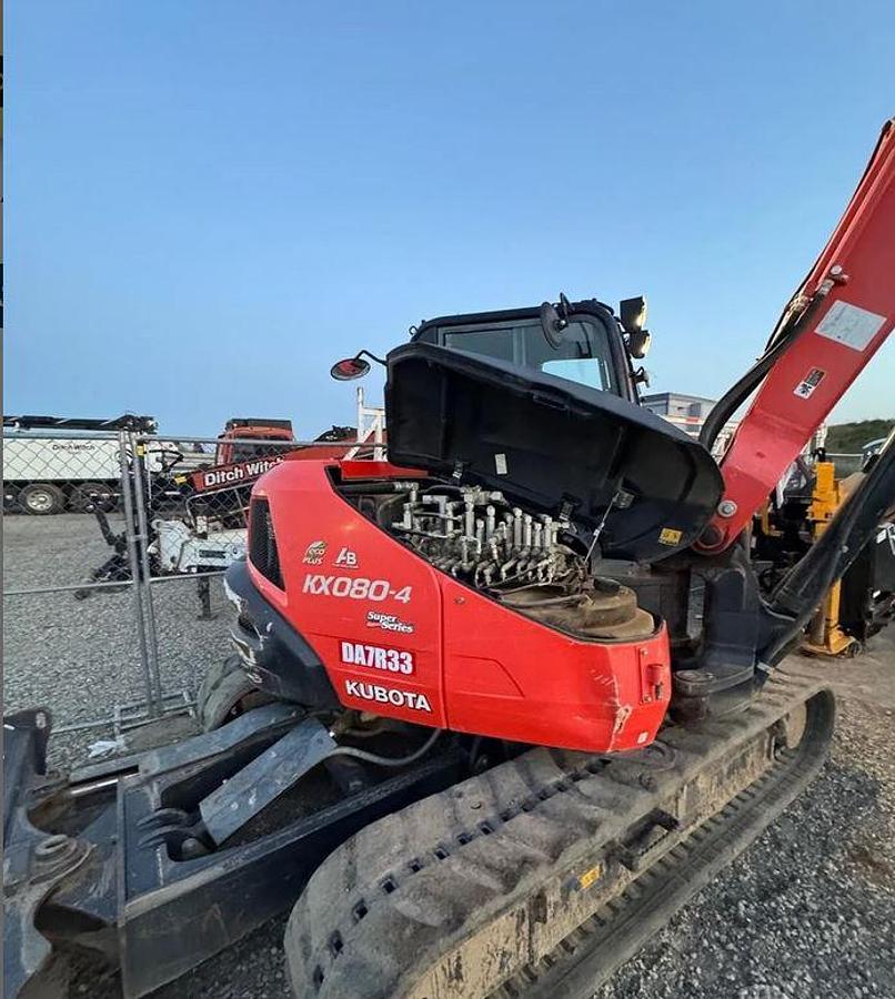 Used 2020 KUBOTA KX080-4 Excavator