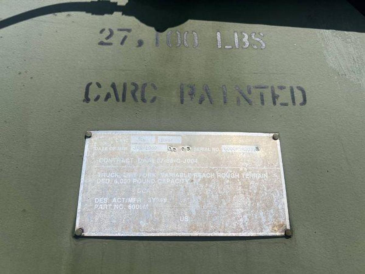 Used 1989 Sky Trak 6000M Military Telehandler