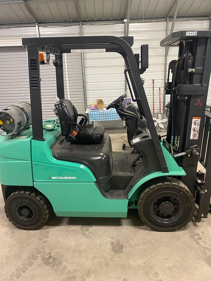 Used 2020 Mitsubishi 5K Pneumatic Forklift