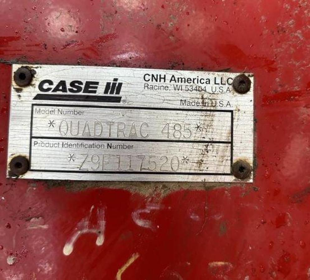 Used 2010 Case IH Steiger 485 Quadtrac Tractor
