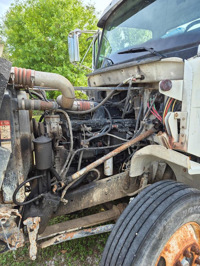 Used 1994 Freightliner Dump Truck w/Swing Gate Trailer