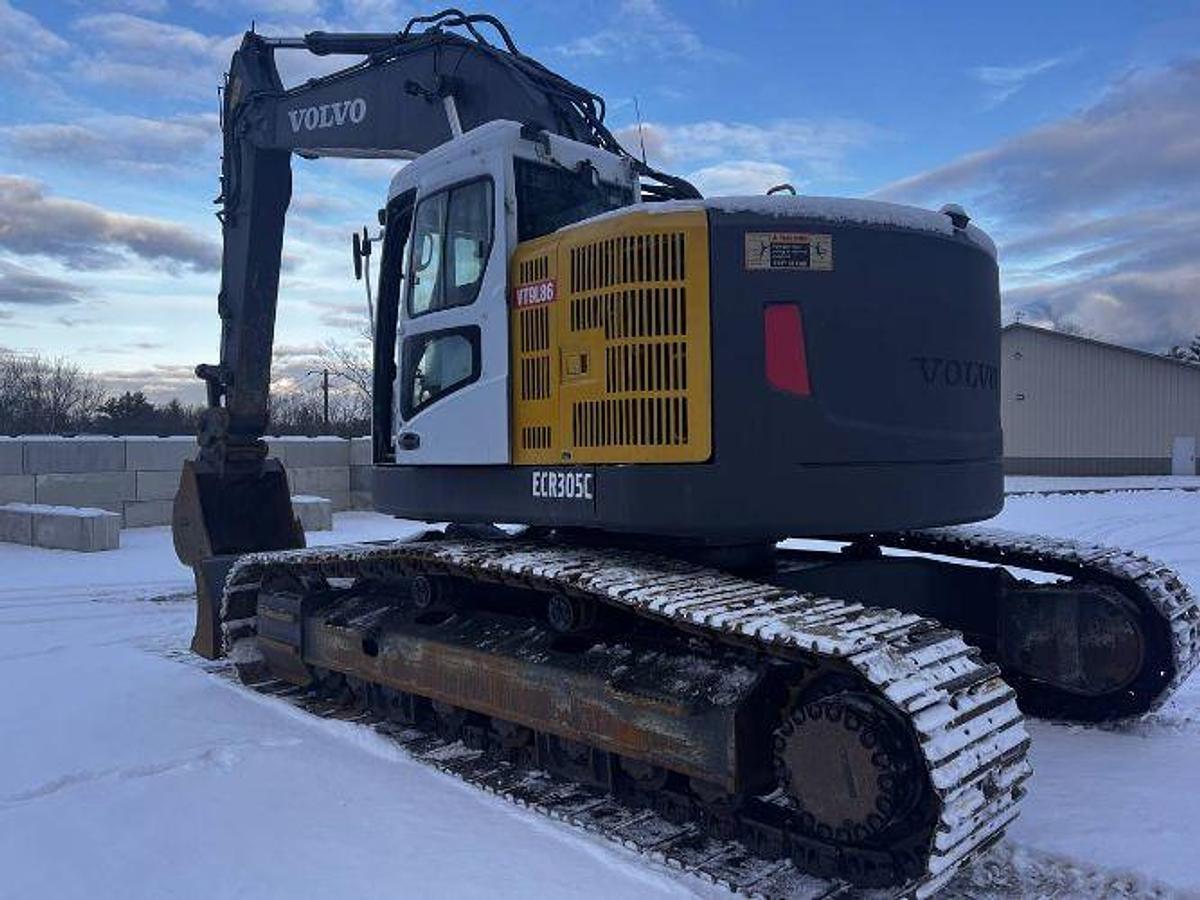 Used 2012 Volvo ECR305C Excavator