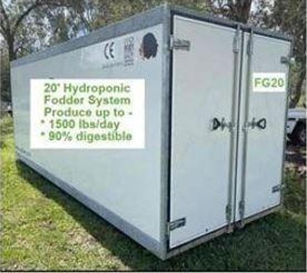 Used Hydroponic Container Growtech System