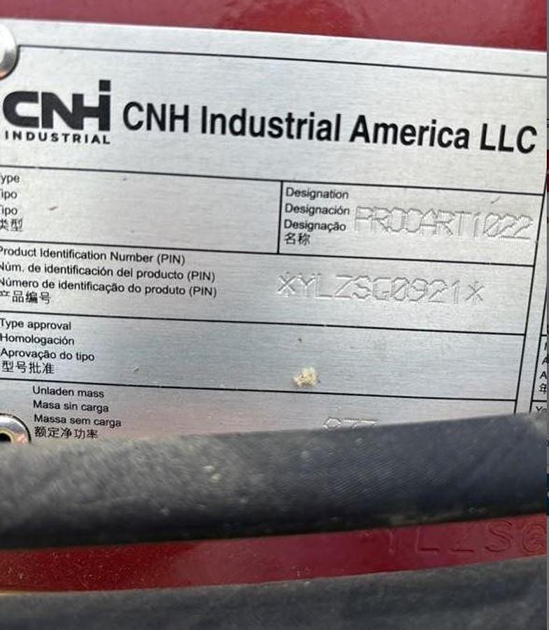 Used 2021 New Holland Procart 1022 Hay Rake