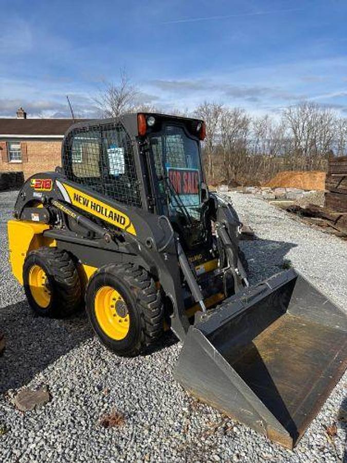 Used 2014 NEW HOLLAND l218 Skid Steer Loader