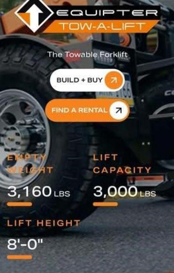 Used 2024 EquinTer Tow-A-Lift