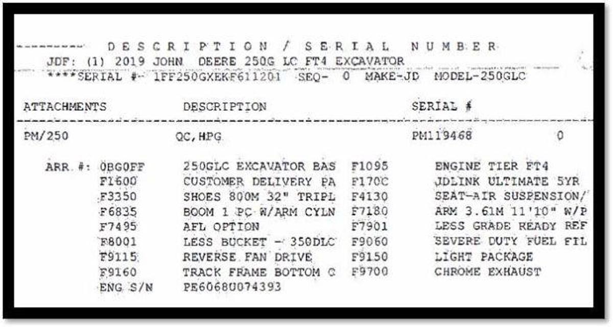 Used 2019 JOHN DEERE 245G