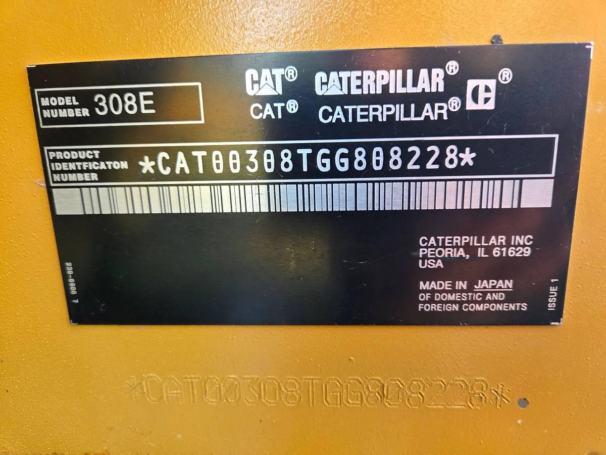 Used 2023 Caterpillar 308E Excavator