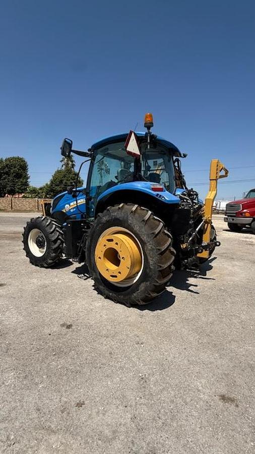 Used 2020 New Holland T6.155 Diamond Side Boom Mower