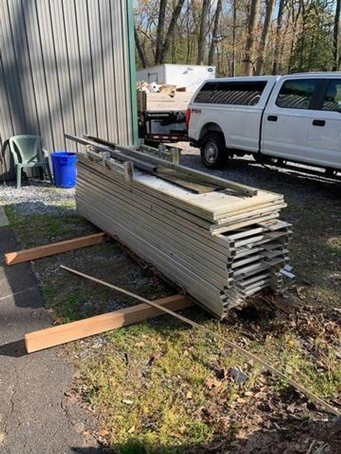 Used 2017 Sky Climber Sky Stage Ultra Swing Scaffolding System