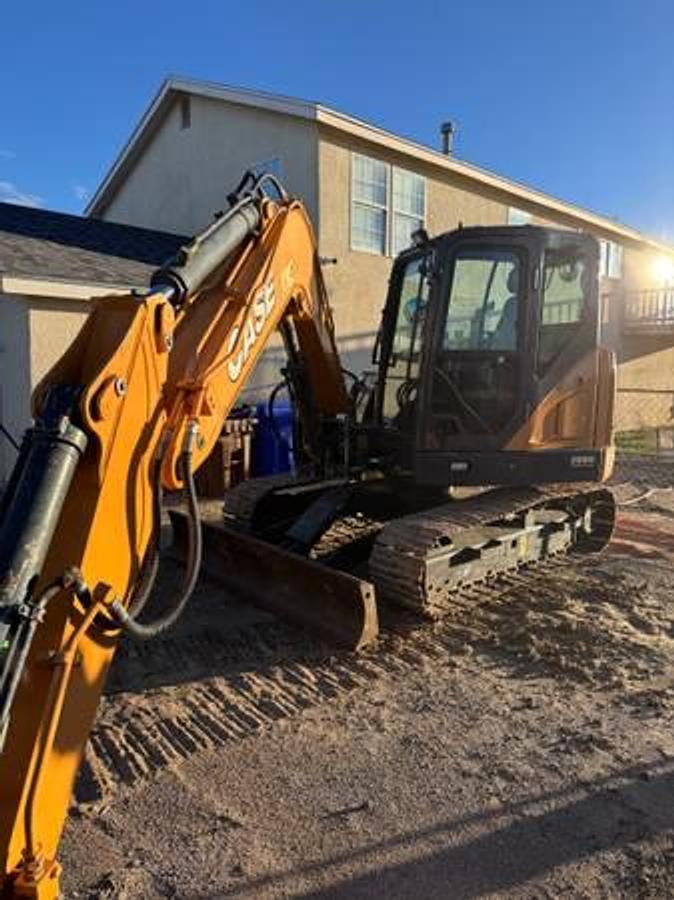 Used 2021 CASE CX80C Excavator