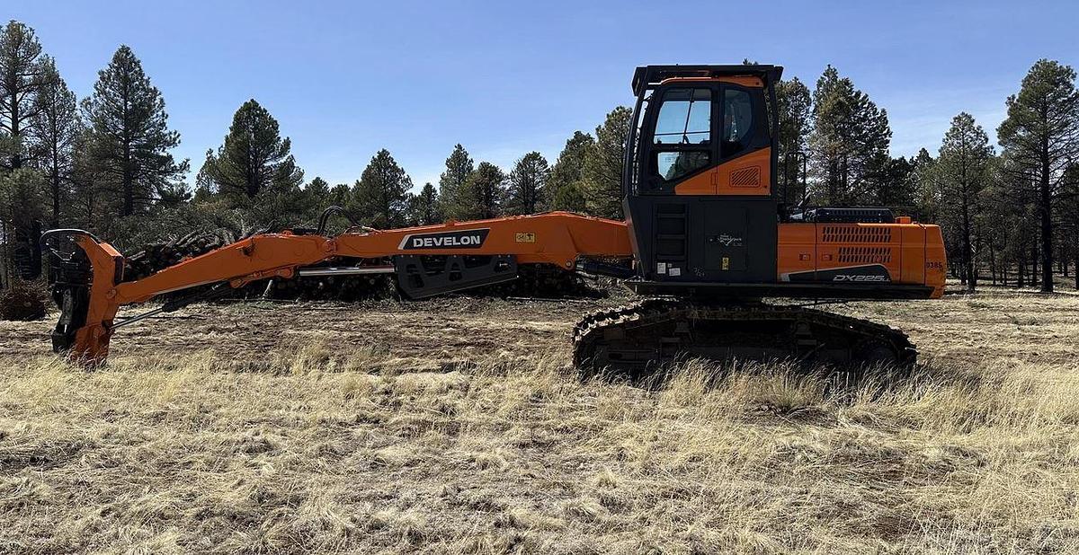 Used 2024 DEVELON DX225LL-5 Log Loader