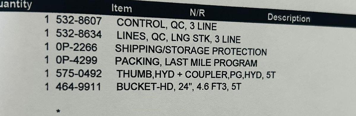 Used 2024 Caterpillar  306CR