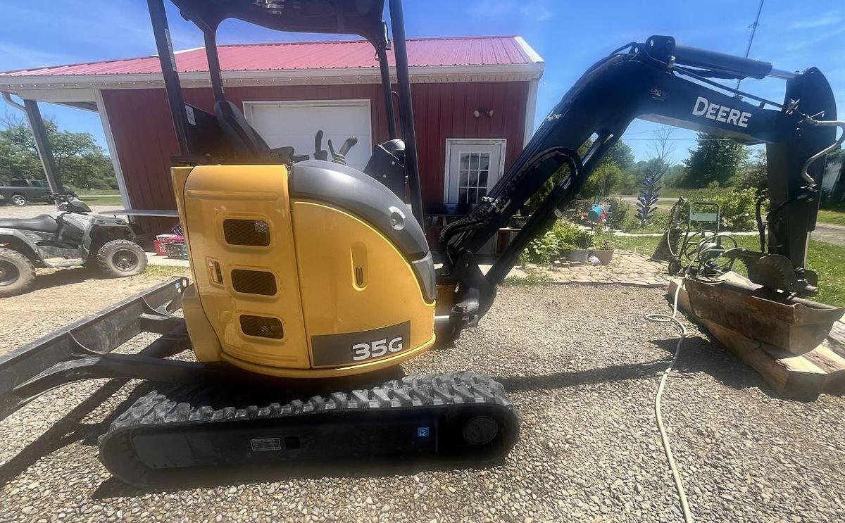 Used 2021 John Deere 35G Crawler Excavator