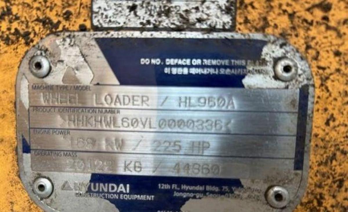 Used 2022 Hyundai HL960A