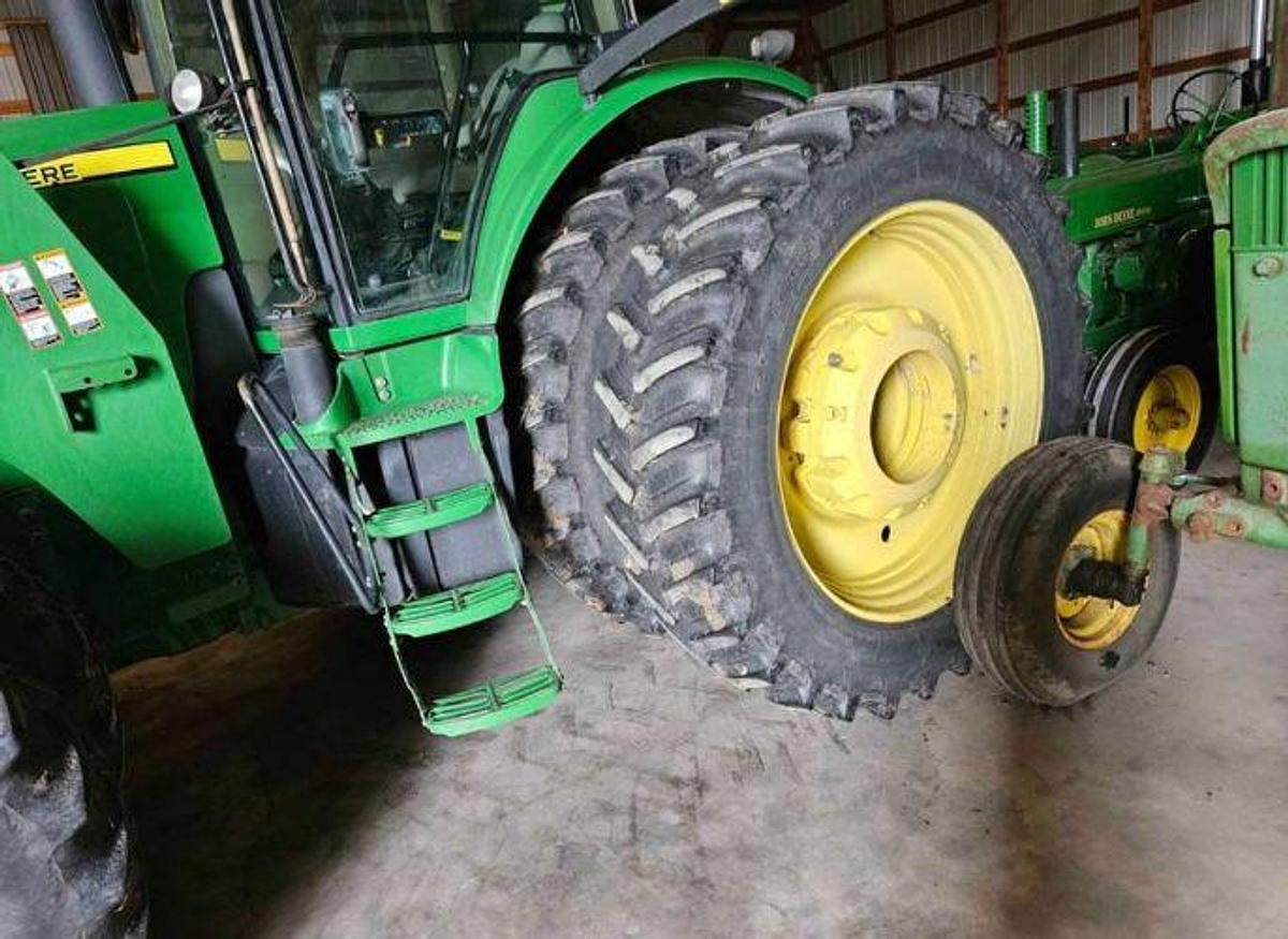 Used 2007 JOHN DEERE 8330 With 840 Loader