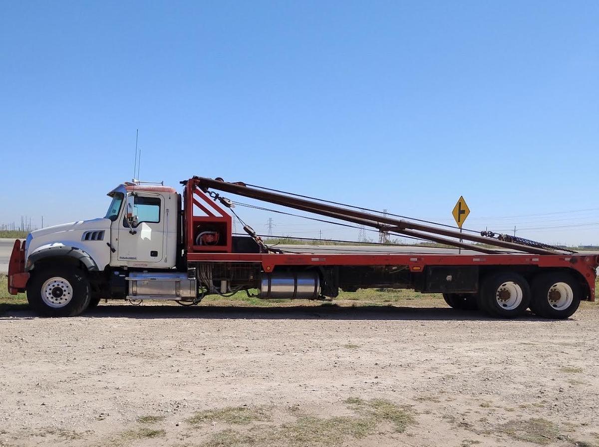 Used 2011 Mack Pole Truck • Heavy-Duty Utility Truck • 65,000 Miles
