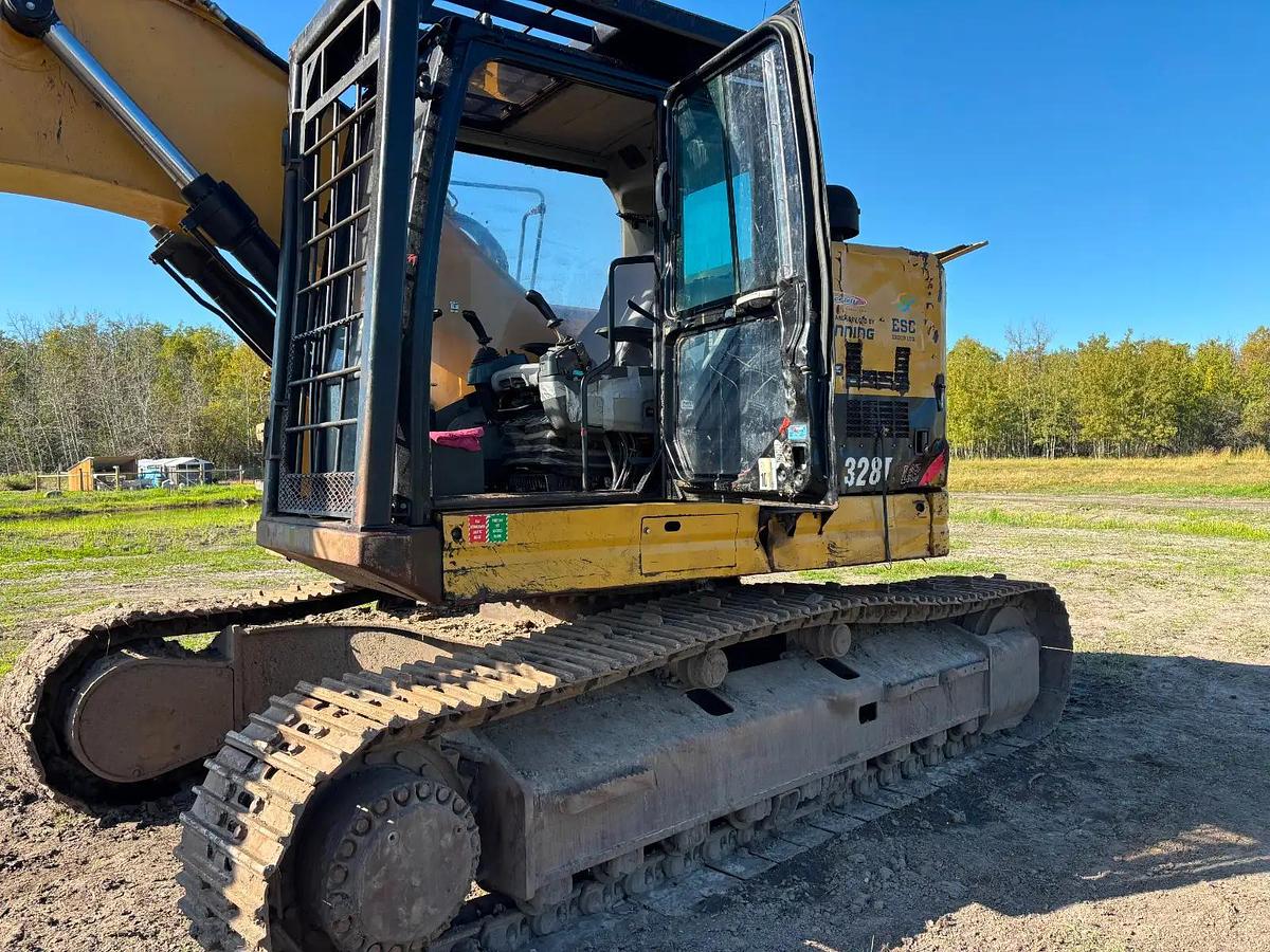 Used 2011 Caterpillar 328D LCR Excavator