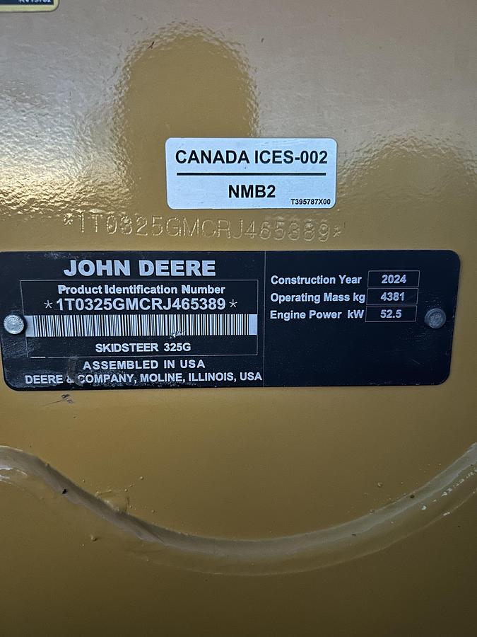 Used 2024 DEERE 325G