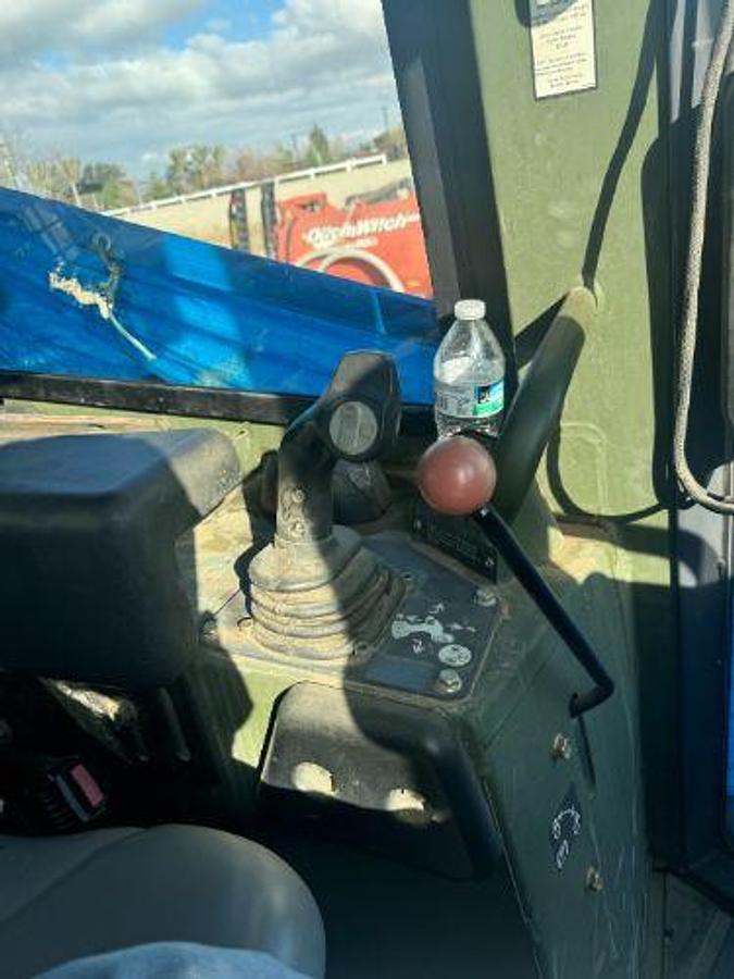 Used 2022 Bron Y3 V100 Plow attached to a 2009 John Deere 850JR Dozer