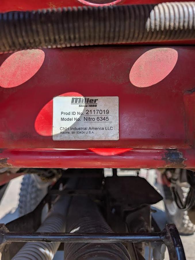 Used 2019 Miller Nitro 6345 with Weed IT Quatro System