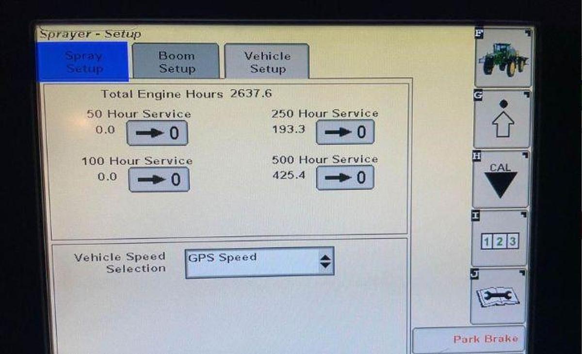 Used 2012 JOHN DEERE 4730 Self Propelled Sprayer