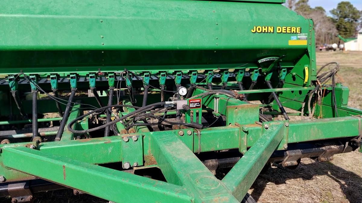 Used 2003 JOHN DEERE 1590&1560 Attached With Houck Hitch