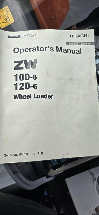 Used 2019 Hitachi ZW100-6 Wheel Loader